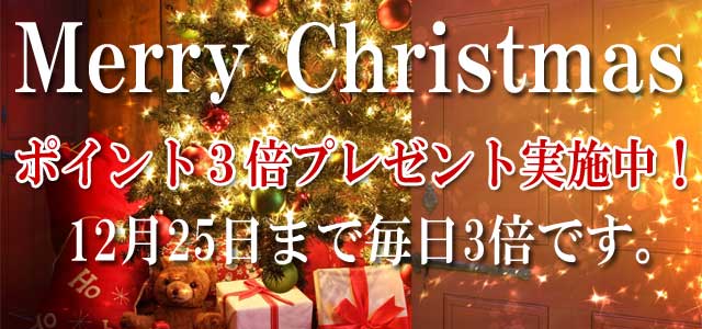 ほっとらんどクリスマス3倍ポイントキャンペーン！