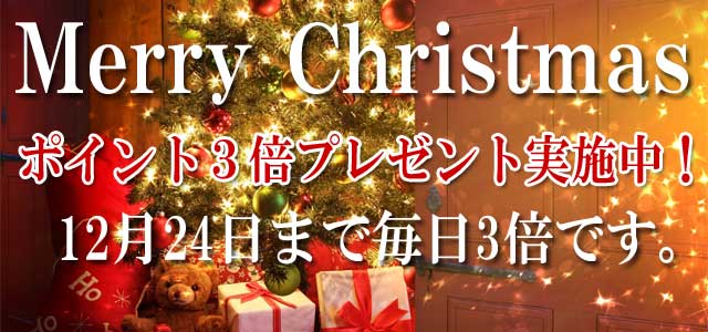 ほっとらんどクリスマス3倍ポイントキャンペーン！